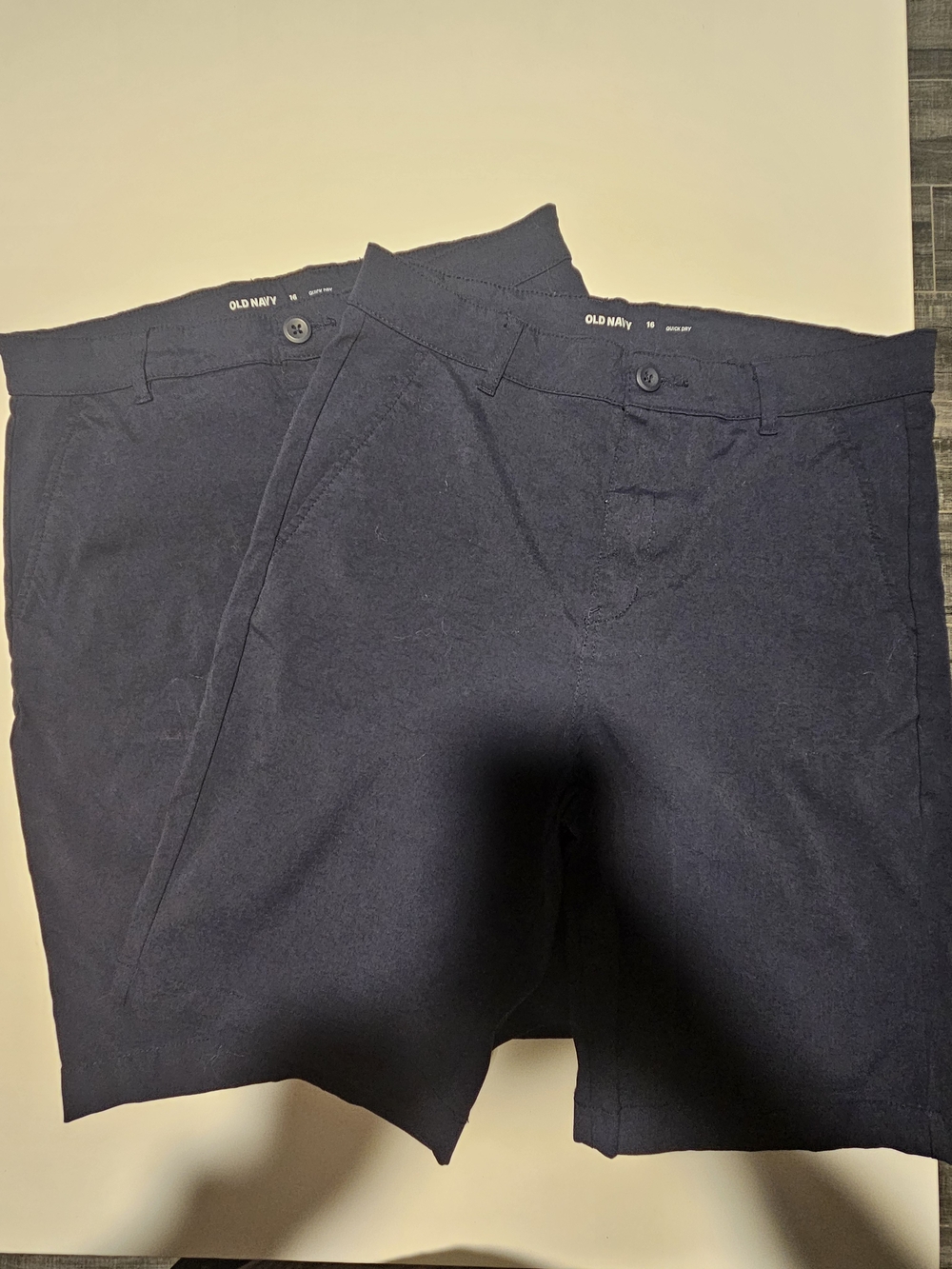 Old Navy Boys Navy Quick Dry Shorts